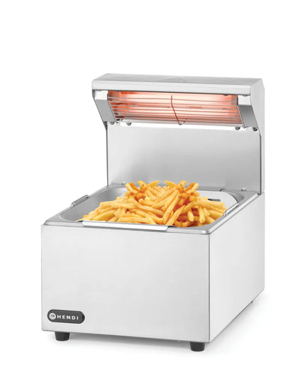 Pommes-frites-Wärmer, HENDI, GN 1/2, 220-240V/400W, 357x267x(H)376mm