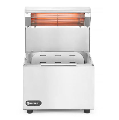 Pommes-frites-Wärmer, HENDI, GN 1/2, 220-240V/400W, 357x267x(H)376mm