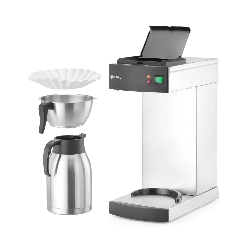 Filterkaffeemaschine, HENDI, 2L, 220-240V/1400W, 215x410x(H)520mm