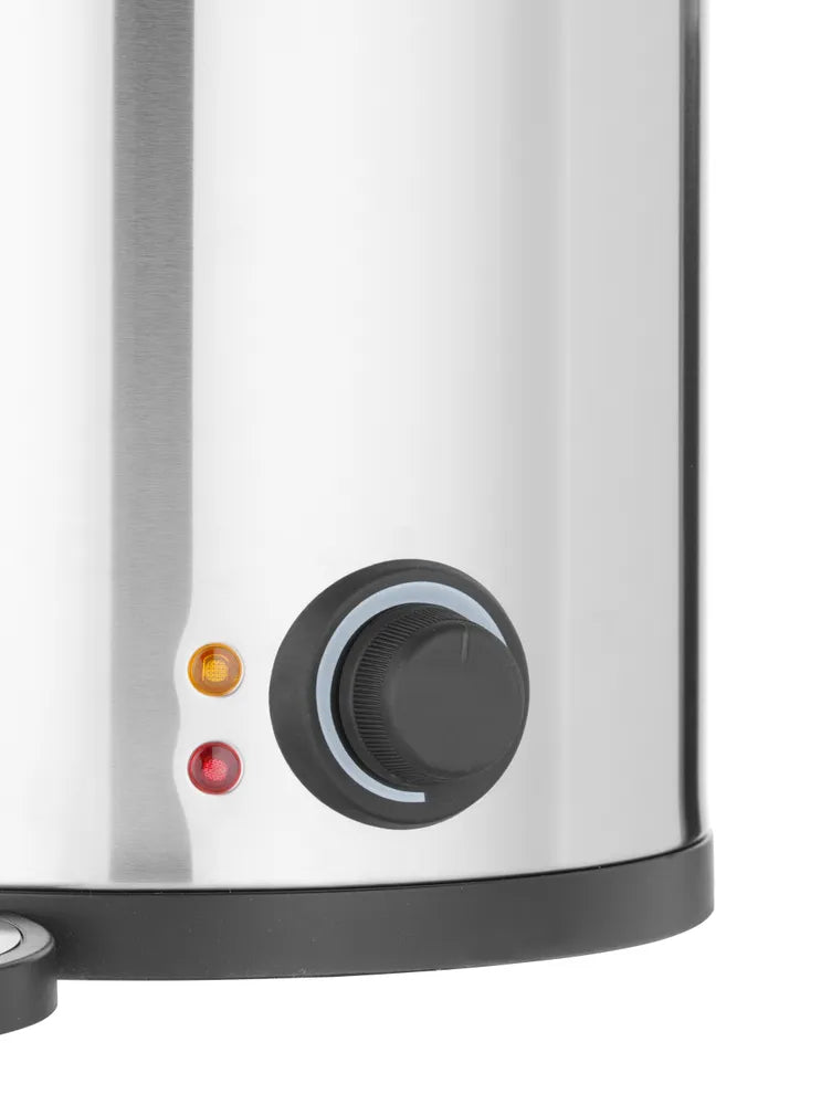 Heißgetränkespender doppelwandig, HENDI, ≈ 120 Tassen in 37 Min., 17L, 220-240V/2500W, 415x382x(H)480mm
