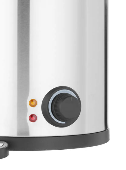 Heißgetränkespender doppelwandig, HENDI, ≈ 120 Tassen in 37 Min., 17L, 220-240V/2500W, 415x382x(H)480mm