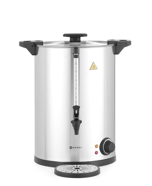 Heißgetränkespender doppelwandig, HENDI, ≈ 120 Tassen in 37 Min., 17L, 220-240V/2500W, 415x382x(H)480mm