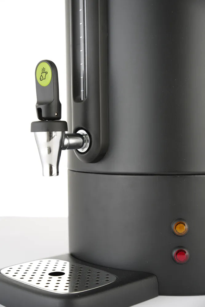 Heißgetränkekessel UNIQ, HENDI, designed by Robert Bronwasser, 9L, Schwarz, 220-240V/950W, 307x330x(H)450mm
