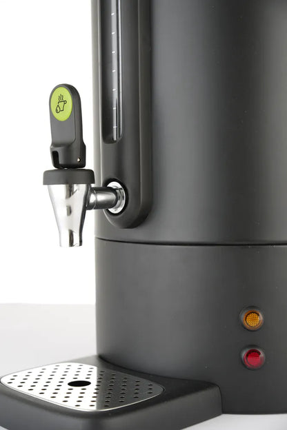 Heißgetränkekessel UNIQ, HENDI, designed by Robert Bronwasser, 9L, Schwarz, 220-240V/950W, 307x330x(H)450mm