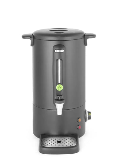 Heißgetränkekessel UNIQ, HENDI, designed by Robert Bronwasser, 9L, Schwarz, 220-240V/950W, 307x330x(H)450mm