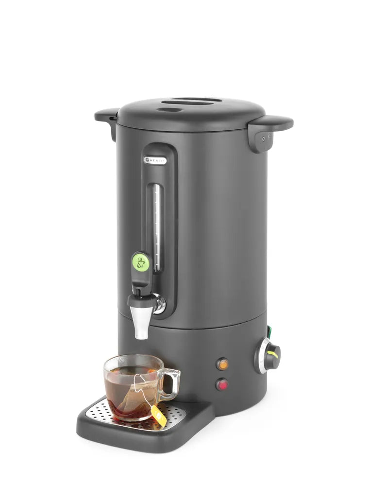 Heißgetränkekessel UNIQ, HENDI, designed by Robert Bronwasser, 9L, Schwarz, 220-240V/950W, 307x330x(H)450mm