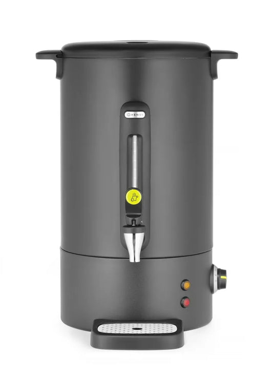Heißgetränkekessel UNIQ, HENDI, designed by Robert Bronwasser, 16L, Schwarz, 220-240V/1650W, 357x380x(H)502mm