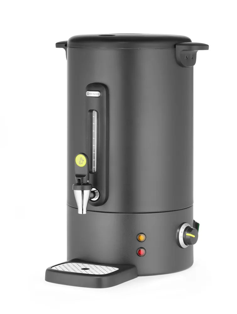 Heißgetränkekessel UNIQ, HENDI, designed by Robert Bronwasser, 16L, Schwarz, 220-240V/1650W, 357x380x(H)502mm