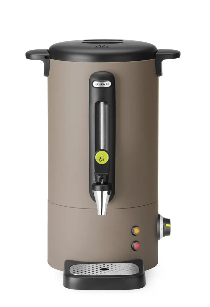 Heißgetränkekessel UNIQ, HENDI, designed by Robert Bronwasser, 9L, Schwarz, 220-240V/950W, 307x330x(H)450mm