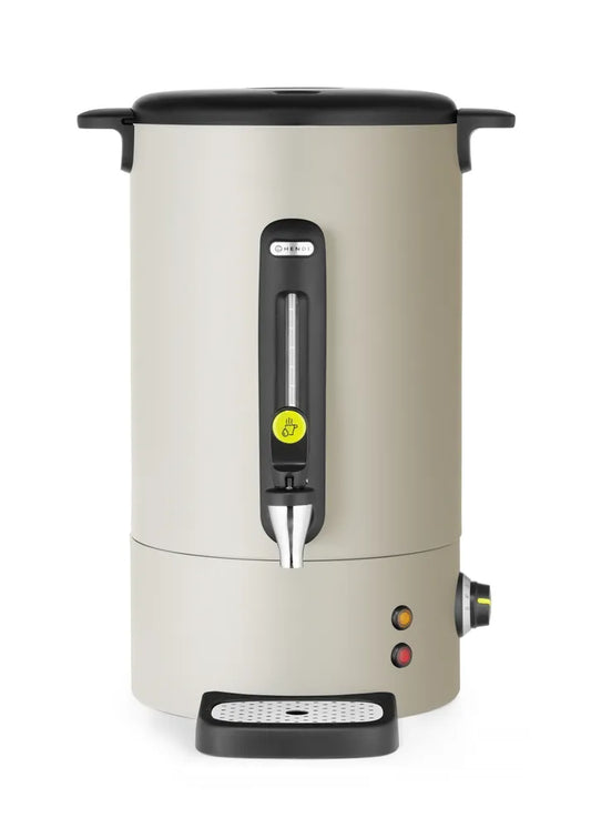 Heißgetränkekessel UNIQ, HENDI, designed by Robert Bronwasser, 16L, Creme, 220-240V/1650W, 357x380x(H)502mm