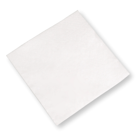Serviette 33x33cm 2-lagig 1/4 Falz Weiss - 2000 Stück
