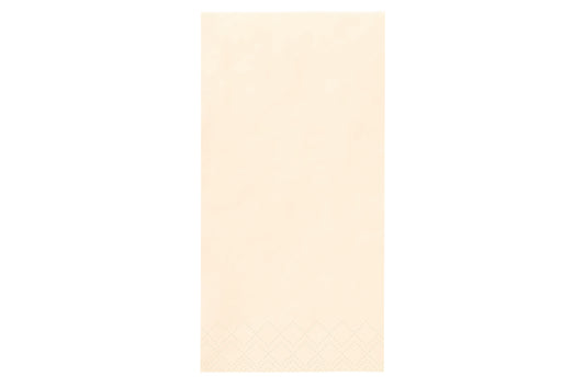Serviette 40x40cm 3-lagig 1/8 Falz Creme - 1600 Stück