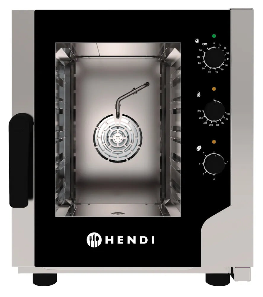 Konvektionsdampfgarer Snack 5x GN 2/3, HENDI, 230V/3200W, 550x754x(H)662mm