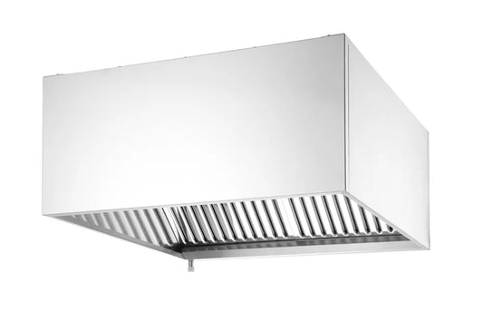 Wandmontierte Dunstabzugshaube - verschraubt, HENDI, ohne Beleuchtung, 1005x1000x(H)450mm