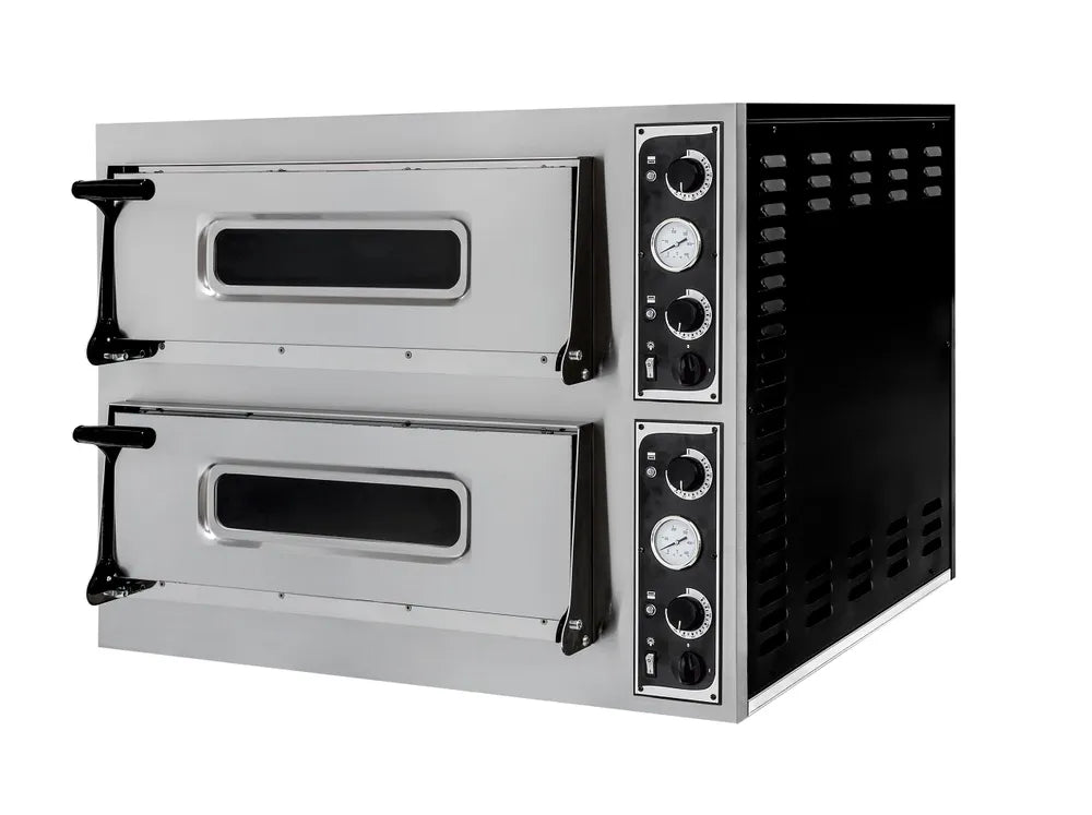 Pizzaofen Basic 44, HENDI, 2 Kammern, 400V/9400W, 975x930x(H)742mm