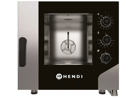 Konvektionsdampfgarer CONTROL 5x GN 1/1, HENDI, GN 1/1, 400V/7800W, 730x855x(H)700mm
