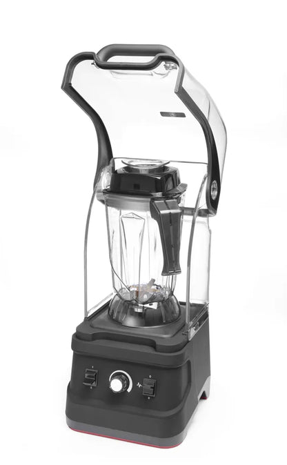 Mixer mit Schallschutzhaube, HENDI, 2,5L, Schwarz, 220-240V/1680W, 250x300x(H)540mm