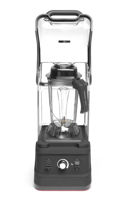 Standmixer mit Schallgehäuse und BPA-freiem Behälter, HENDI, 230V/1680W, 250x300x(H)540mm
