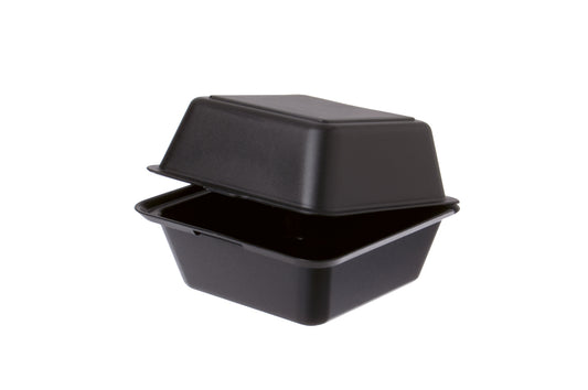 Mehrweg Burger Hamburger Box 157x157x84mm 640ml - 50 Stück