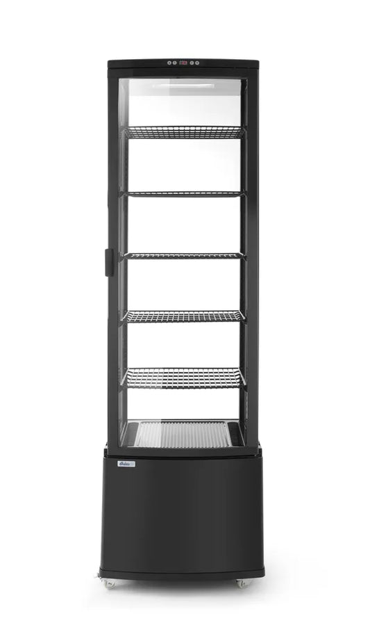 Kühlvitrine 270 Liter, Arktic, Schwarz, 230V/290W, 556x526x(H)1913mm