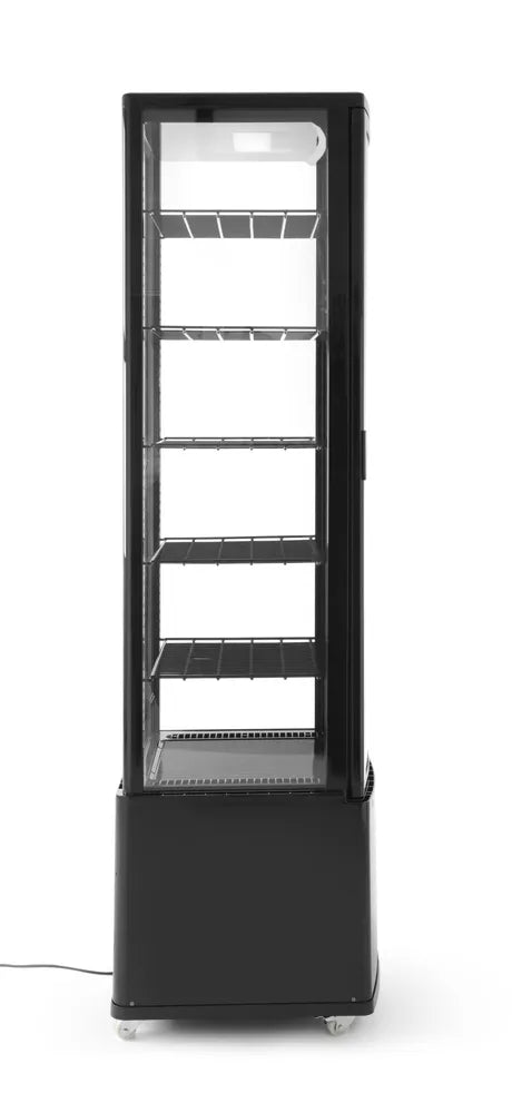 Kühlvitrine 270 Liter, Arktic, Schwarz, 230V/290W, 556x526x(H)1913mm
