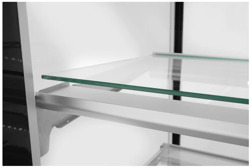 Kühlvitrine mit 2 Regalen, Arktic, 410L, 230V/490W, 1224x677x(H)1230mm