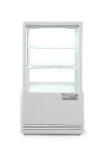 Aufsatz-Kühlvitrine 58 Liter, Arktic, Weiß, 230V/170W, 452x406x(H)830mm
