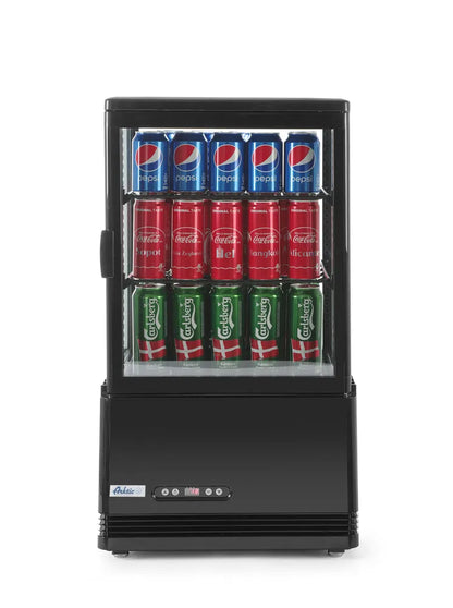 Aufsatz-Kühlvitrine 58 Liter, Arktic, Weiß, 230V/170W, 452x406x(H)830mm