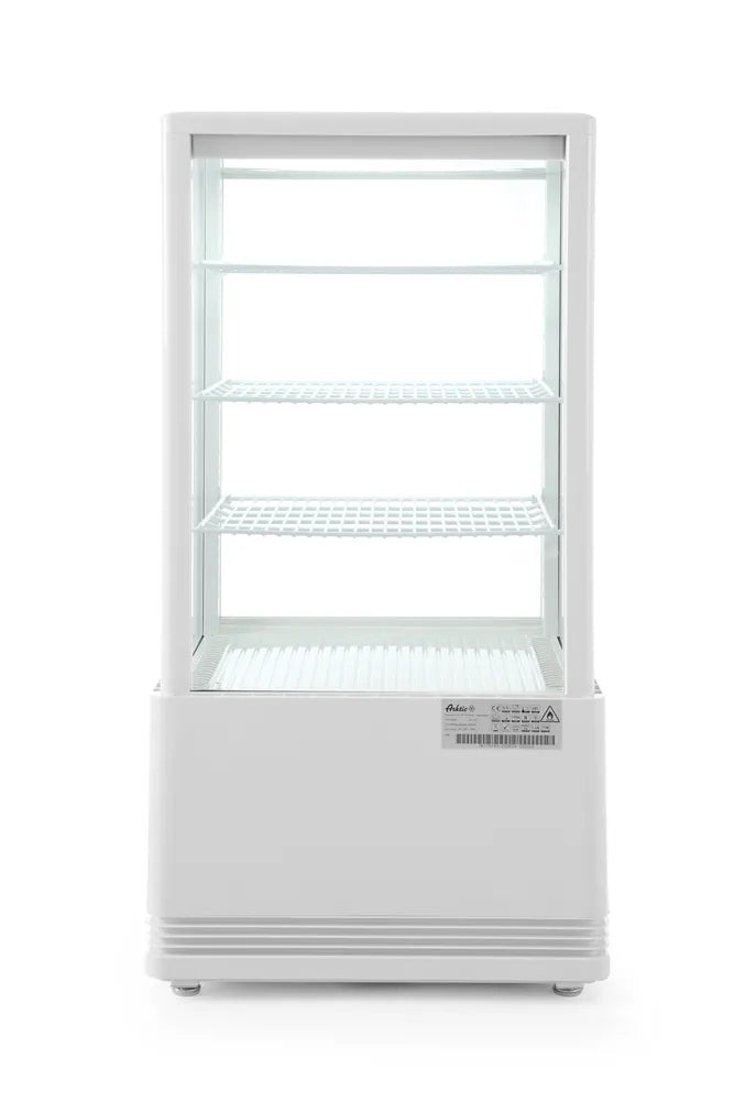 Aufsatz-Kühlvitrine 68 Liter, Arktic, Schwarz, 230V/170W, 444x397x(H)875mm