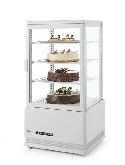 Aufsatz-Kühlvitrine 68 Liter, Arktic, weiß, 230V/170W, 444x397x(H)875mm