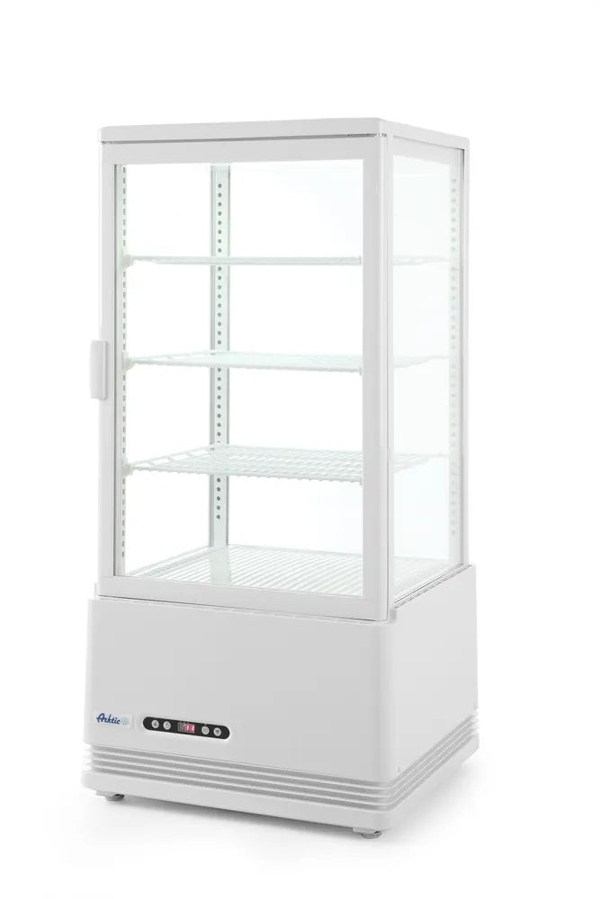 Aufsatz-Kühlvitrine 78 Liter, Arktic, Weiß, 230V/170W, 444x397x(H)940mm