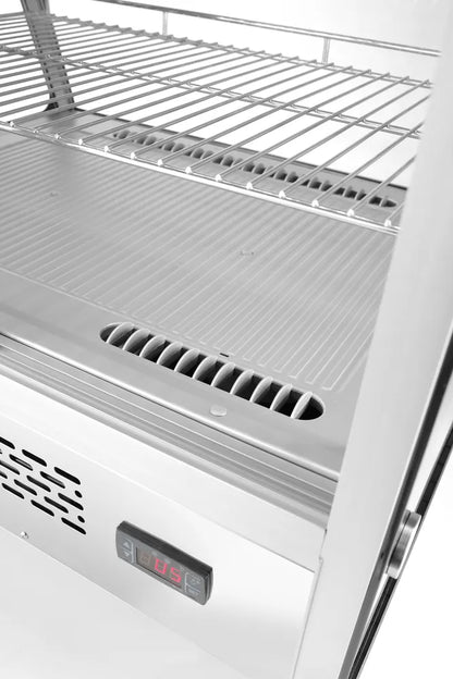 Aufsatz-Kühlvitrine, Arktic, 120L, 230V/160W, 707x570x(H)680mm