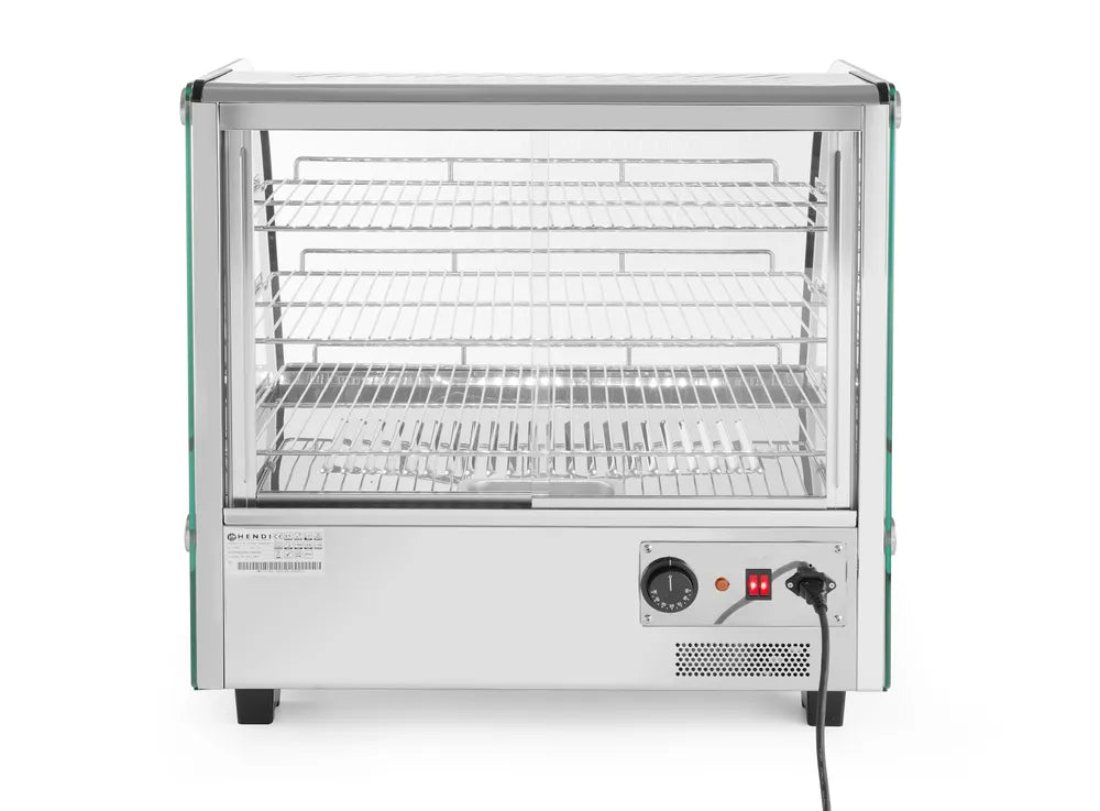 Beheiztes Thekendisplay, HENDI, 160 Liter, 230V/1500W, 885x570x(H)680mm
