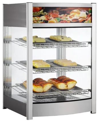 Warmhaltevitrine, HENDI, 97 Liter, 230V/800W, 460x467x(H)785mm