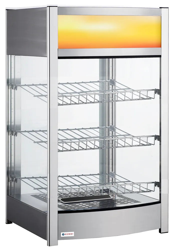 Warmhaltevitrine, HENDI, 97 Liter, 230V/800W, 460x467x(H)785mm