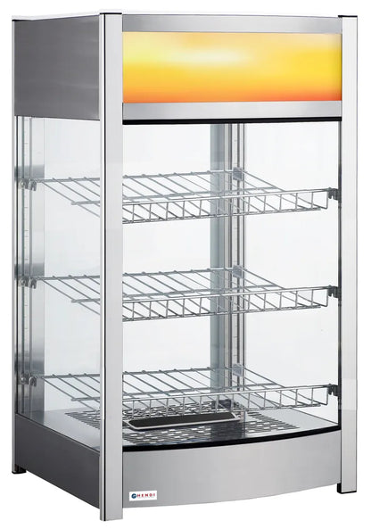 Warmhaltevitrine, HENDI, 97 Liter, 230V/800W, 460x467x(H)785mm