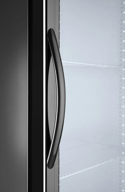 Kühlschrank hinten mit einer Tür, Arktic, 243L, Schwarz, 220-240V/195W, 600x530x(H)1820mm
