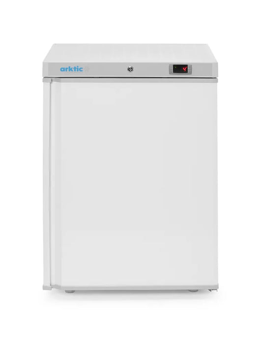 Gefrierschrank in weiß lackiertem Stahlgehäuse, Arktic, Budget Line, Weiß, 220-240V/111W, 589x655x(H)838mm