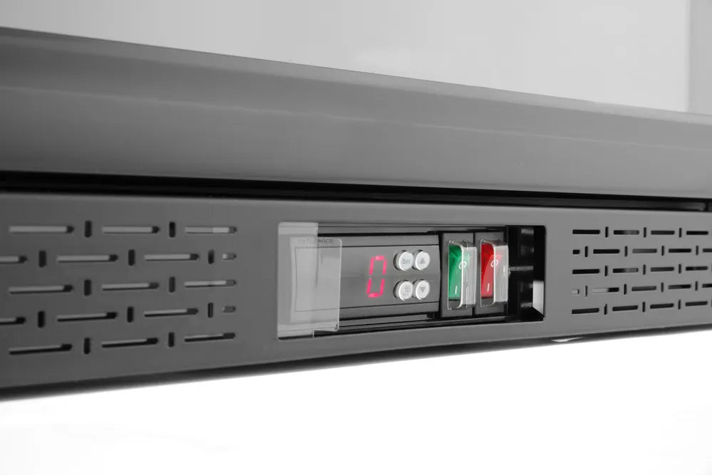 Bar-Kühlschrank eintürig, Arktic, 105L, Schwarz, 220-240V/120W, 600x530x(H)870mm