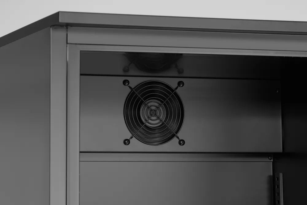 Bar-Kühlschrank mit einzelner Tür, Arktic, 243L, Schwarz, 220-240V/195W, 600x530x(H)1820mm