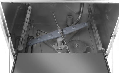 Geschirrspüler 50x50 - elektronische Steuerung, HENDI, 230V/3600W, 570x600x(H)830mm