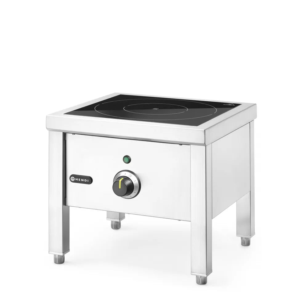 Hochleistungs-Induktions-Hockerkocher, HENDI, 400V/5000W, 422x400x(H)366mm