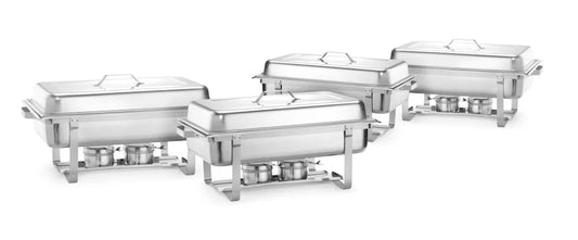 Chafing Dish Set, HENDI, GN 1/1, 7,5L, 600x355x(H)305mm