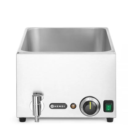 Bain-Marie Ranger mit Ablasshahn, HENDI, GN 1/1, 230V/1000W, 576x334x(H)241mm