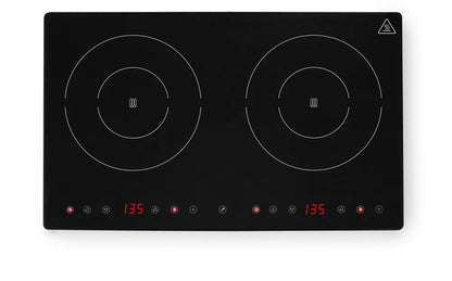 Induktionskocher doppelt Kitchen Line, HENDI, Kitchen Line, 230V/3500W, 608x405x(H)54mm