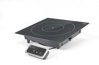 Induktionsheizplatte 1000 W, Fine Dine, Schwarz, 230V/1000W, 350x397x(H)85mm