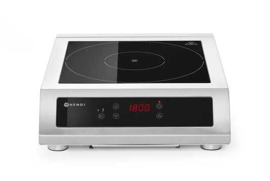 Induktionskocher Modell 3500 D XL, HENDI, Profi Line, 230V/3500W, 390x490x(H)120mm
