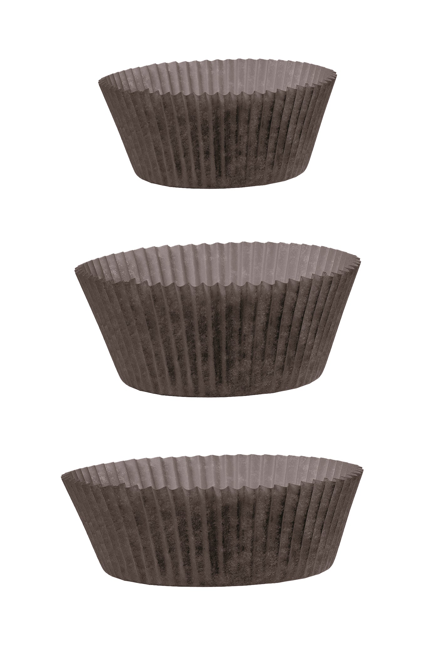 Backförmchen schwarz Ø 6,0 cm Höhe 3,0 cm - 1000 Stück