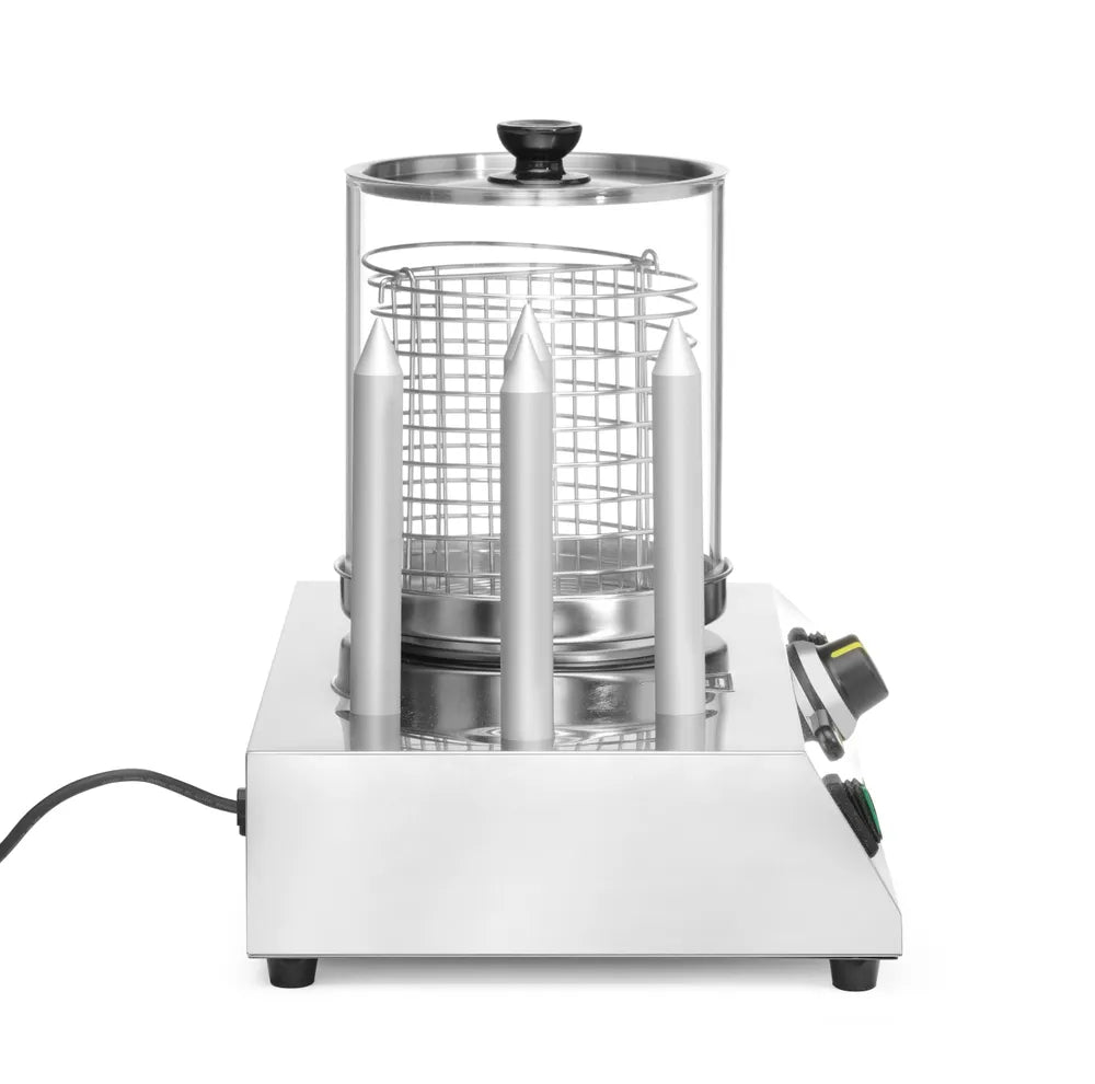 Würstchen- und Hotdog-Brötchenwärmer, HENDI, 220-240V/550W, 500x310x(H)395mm