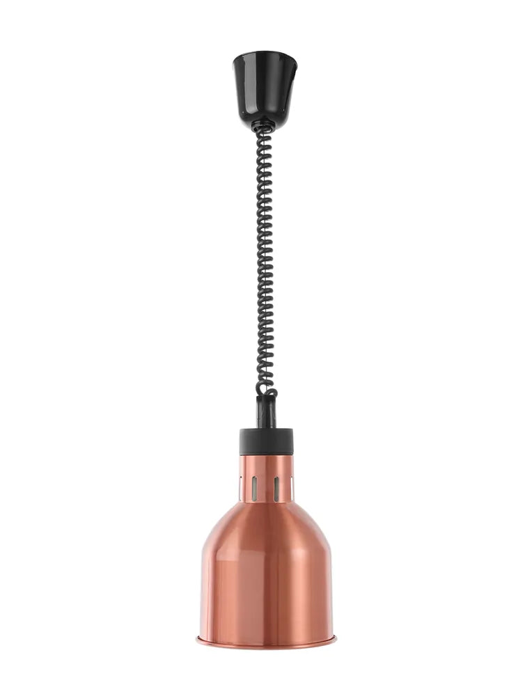 Höhenverstellbare Wärmelampe, zylinderförmig, HENDI, Grün, 230V/250W, ⌀175x(H)250mm